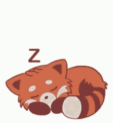 Red Panda Sleeping GIF - Red Panda Sleeping GIFs
