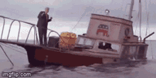 Trump Sinking GIF - Trump Sinking Boat GIFs