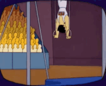 Ouch GIF - Simpsons Olympics Gymnast GIFs