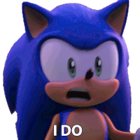 I Do Sonic The Hedgehog Sticker