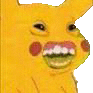 Pikachu Troll Pikachu Sticker - Pikachu Troll Pikachu Stickers