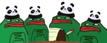 Pepe Panda Panda Council GIF