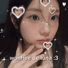 Wonhee De Luna Wonhee Luna GIF - Wonhee De Luna Wonhee Luna Wonhee Illit GIFs