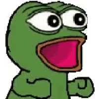 Pepe Excited Sticker - Pepe Excited Discord - Discover & Share GIFs