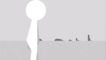 a red stick figure and a black stick figure are sitting next to each other
