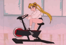 Sailor Moon Exercise GIF