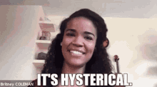 Britney Coleman Hysterical Laughing GIF - Britney Coleman Hysterical Laughing Hysterical GIFs