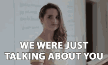 We Were Just Talking About You Gossip GIF - We Were Just Talking About You Gossip Welcome GIFs