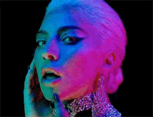 Lady Gaga Seductive GIF - Lady Gaga Seductive Colorful GIFs