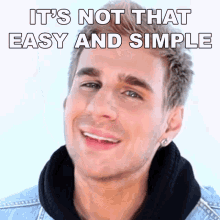 Its Not That Easy And Simple Brad Mondo GIF - Its Not That Easy And Simple Brad Mondo Its Complicated GIFs