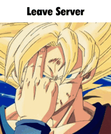 Leave Server Dragon Ball GIF - Leave Server Dragon Ball GIFs