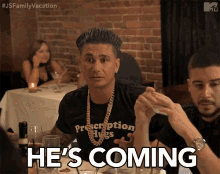 Hes Coming Excited GIF - Hes Coming Excited Surprised GIFs