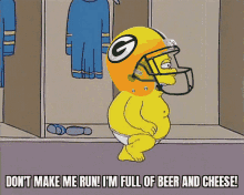 Green Bay Packers The Simpsons GIF - Green Bay Packers The Simpsons Uter GIFs