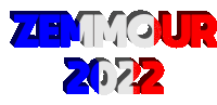 Zemmour2022 Transparent Sticker - Zemmour2022 Transparent Président Stickers