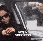 Unbothered Simply Unbothered GIF - Unbothered Simply Unbothered Unphased GIFs