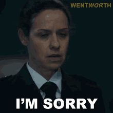 Im Sorry No Vera Bennett GIF - Im Sorry No Vera Bennett Wentworth GIFs