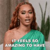 It Feels So Amazing To Have Life Growing Inside Of You Basketball Wives Orlando GIF - It Feels So Amazing To Have Life Growing Inside Of You Basketball Wives Orlando I Love Being Pregnant GIFs