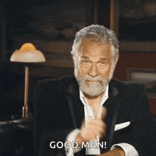Most Interesting Man In The World Thumbs Up GIF - Most Interesting Man In The World Thumbs Up Ok GIFs