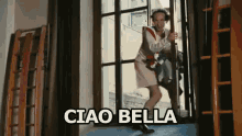 Ciao Bella  Ci Vediamo Roberto Benigli La Vita è Bella GIF - Hello Baby Hey See You GIFs