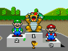Super Mario Champions - Champion GIF - Champion Super Mario Brothers Super Mario GIFs