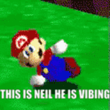 Mario Neil GIF - Mario Neil He Is Vibing GIFs