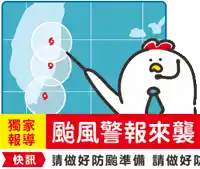 a cartoon of a chicken pointing at a map with chinese writing