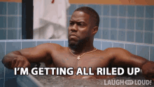 Im Getting All Riled Up Kevin Hart GIF - Im Getting All Riled Up Kevin Hart Cold As Balls GIFs