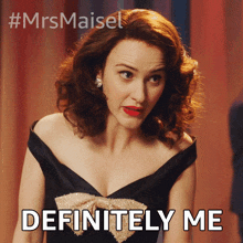 Definitely Me Miriam Maisel GIF - Definitely Me Miriam Maisel Rachel Brosnahan GIFs