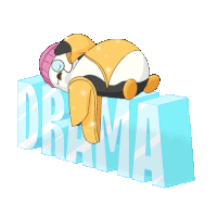 Sleep Drama Sticker - Sleep Drama Penguin Stickers