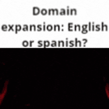 a picture of a hedgehog with a caption that says `` domain expansion : english or spanish ? ''
