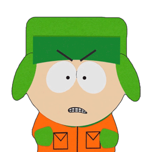 Angry Kyle Broflovski Sticker - Angry Kyle Broflovski South Park Stickers