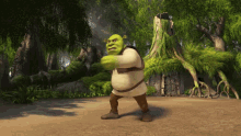 Shrek Punch GIF - Shrek Punch Punch To Self GIFs