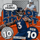 Denver Broncos (10) Vs. Las Vegas Raiders (10) Third-fourth Quarter Break GIF - Nfl National Football League Football League GIFs