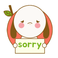 Apology Apologies Sticker - Apology Apologies Excuse Me Stickers