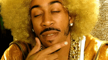 Rubbing Chin Ludacris GIF - Rubbing Chin Ludacris Number One Spot Song GIFs