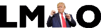 Lmao Ass Sticker - Lmao Ass Trump Stickers