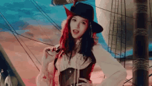 미나 해적 트와이스 GIF - Mina Pirate Twice GIFs