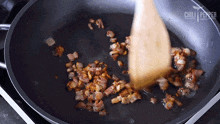 Frying Bacon Chili Pepper Madness GIF - Frying Bacon Chili Pepper Madness Cooking Bacon GIFs