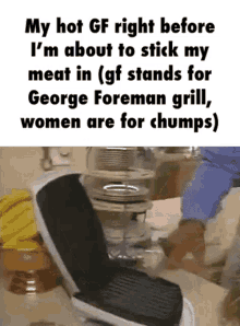 George Foreman Chumps GIF