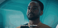 Good Luck Out There Ronald Bryce GIF - Good Luck Out There Ronald Bryce Star Trek Discovery GIFs