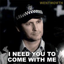 I Need You To Come With Me Wentworth GIF - I Need You To Come With Me Wentworth Youre Coming With Me GIFs