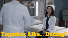 Greys Anatomy Amelia Shepherd GIF - Greys Anatomy Amelia Shepherd Together Like Dating GIFs