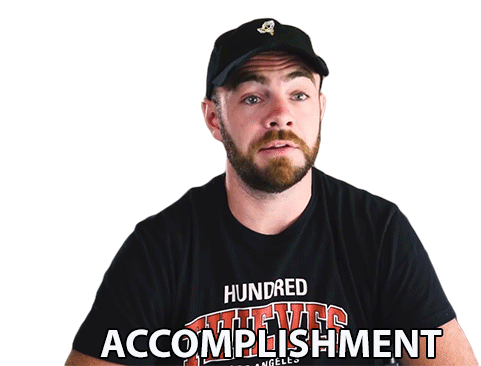 Accomplishment Achievement Sticker - Accomplishment Achievement Attainment Stickers