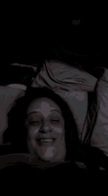 laughing in bed