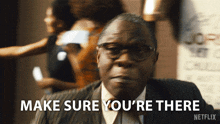 Make Sure You'Re There Cleve Robinson GIF - Make Sure You'Re There Cleve Robinson Rustin GIFs