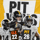 Pittsburgh Steelers (26) Vs. Cleveland Browns (22) Post Game GIF - Nfl National Football League Football League GIFs