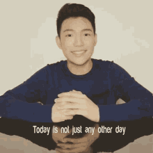 Darren Espanto Today Is Not Just Any Other Day GIF - Darren Espanto Today Is Not Just Any Other Day Explain GIFs