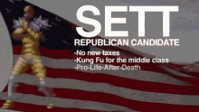Sett Republican Candidate GIF - Sett Republican Candidate Vote GIFs
