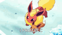 eevee protect pokemon flareon