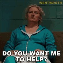 Do You Want Me To Help Elizabeth Birdsworth GIF - Do You Want Me To Help Elizabeth Birdsworth Wentworth GIFs
